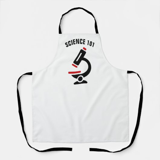 Schürze für Mikroskop-Design (Vorderseite)
