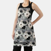 Schürze für mittelschwarze und weiße Blütenblätter (InSitu)