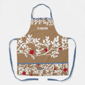 Schürze für moderne botanische Granatapfel (Vorderseite)