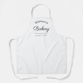 Schürze für personalisierte Bäckerei (Vorderseite)