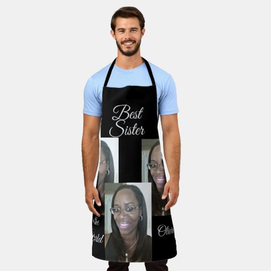 Schürze für personalisierte FOTO-Überdruck (Getragen)
