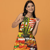 Schürze für Rot, Weiß und Salsa