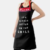 Schürze für Vater - Individuelle Name Koch Zitate (InSitu)