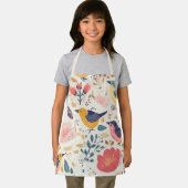 Schürze für Vögel und Blumen (Insitu)