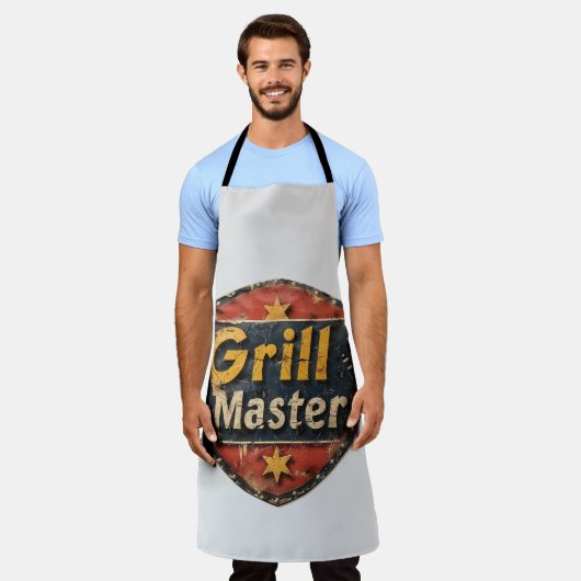 Schürze "Grill Master" (Getragen)