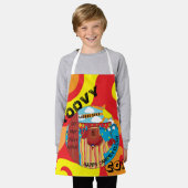 Schürze Groovy Camp Bär überall (Getragen)