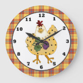 Schürze Große Wanduhr (Vorderseite)