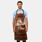 Schürze Großer Cowboy-Hut & Boots-Griller (Getragen)