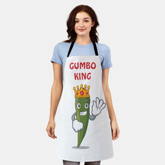 Schürze "Gumbo King" (Getragen)