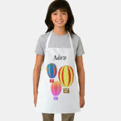 Schürze - Heißluftballons mit Namen (Insitu)
