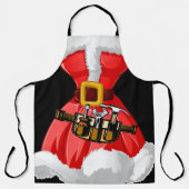 Schürze Holiday Santa Spaß (Vorderseite)
