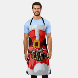 Schürze Holiday Santa Spaß