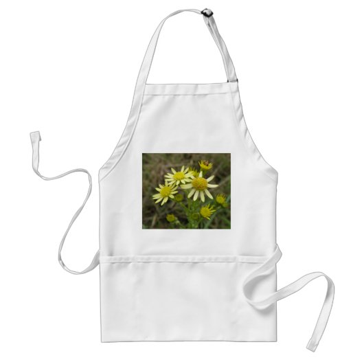 Schürze hübsch Gelbe Wildblumen (Vorne)