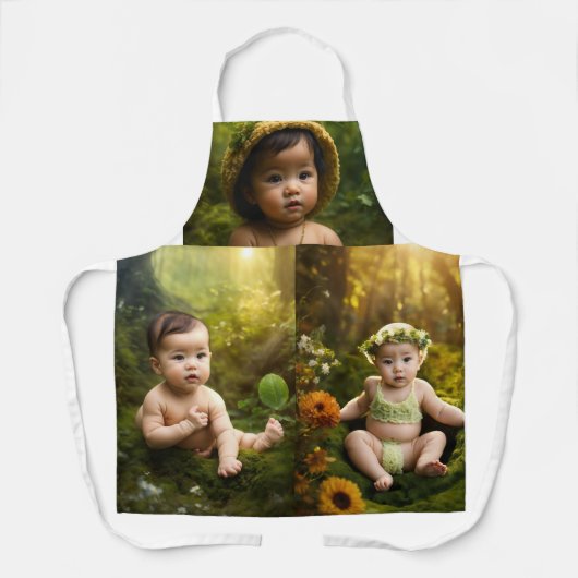 Schürze im Babystil (Vorderseite)