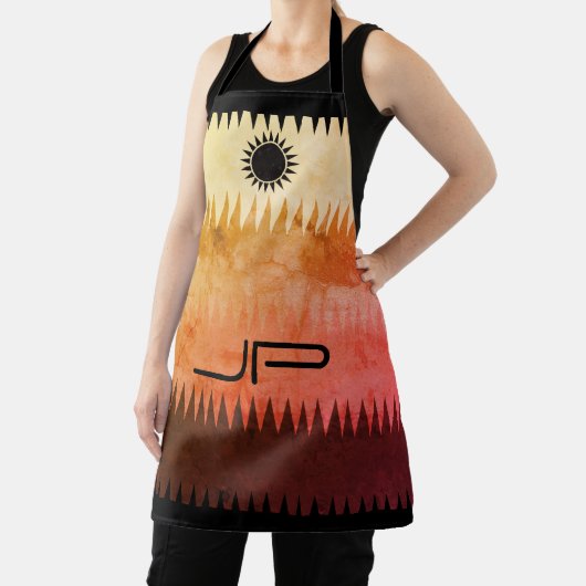 Schürze im Südwesten der Gradient Style Mosaik Sun (InSitu)