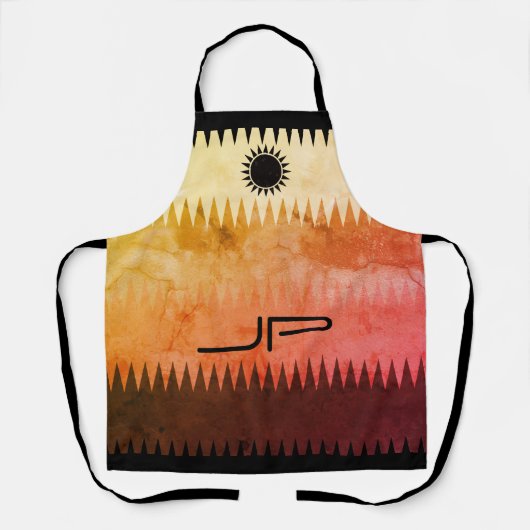 Schürze im Südwesten der Gradient Style Mosaik Sun (Vorderseite)