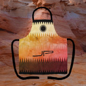 Schürze im Südwesten der Gradient Style Mosaik Sun