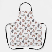 Schürze in Creme (Vorderseite)