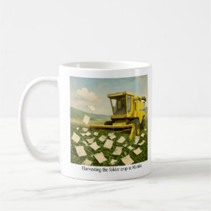 Schürze Kaffeetasse