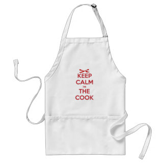 Schürze „Keep calm i'm the cook "
