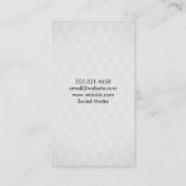 Schürze | Koch Koch Visitenkarte (Rückseite)