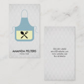 Schürze | Koch Koch Visitenkarte (Vorne/Hinten)