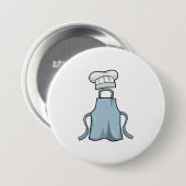 Schürze kochen button (Vorne & Hinten)