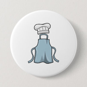 Schürze kochen button