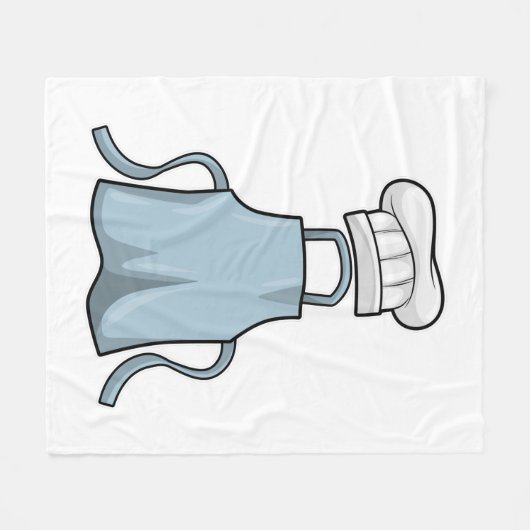 Schürze kochen fleecedecke (Vorderseite (Horizontal))