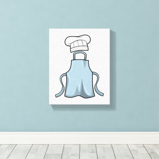 Schürze kochen leinwanddruck (Insitu (Holzboden))