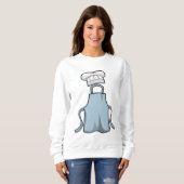 Schürze kochen sweatshirt (Vorne ganz)