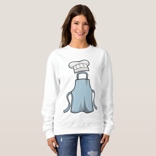 Schürze kochen sweatshirt (Vorne ganz)