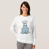 Schürze kochen T-Shirt (Vorne ganz)