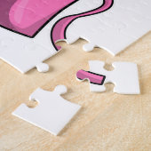 Schürze kochen und Kochmütze mit Herz Puzzle (Seite)