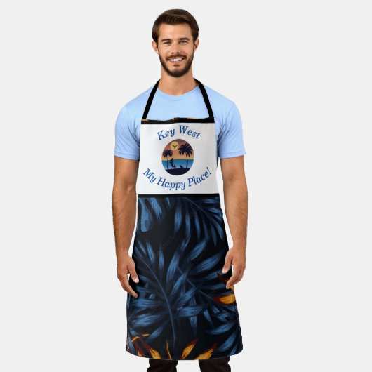 Schürze kochen - West Happy Place (Getragen)