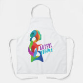 Schürze künstlerischer Träume (Vorderseite)