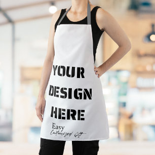 Schürze, Laden Sie Ihr eigenes Design hoch Schürze