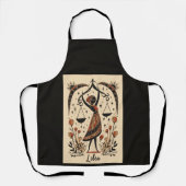 Schürze Libra Celestial Kunst (Vorderseite)