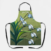 Schürze: Liebliche Lüge: Ein zarter Springtime-Tan Schürze (Vorderseite)