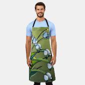 Schürze: Liebliche Lüge: Ein zarter Springtime-Tan Schürze (Getragen)