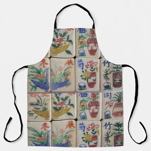 Schürze Mahjong (Vorderseite)