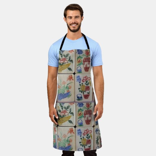 Schürze Mahjong (Getragen)