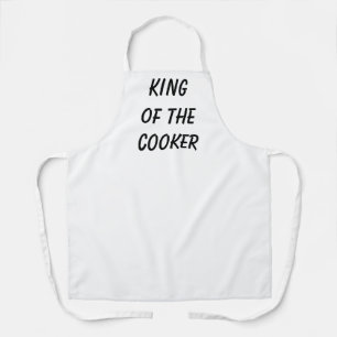 Schürze Männer König des Kochdesigns