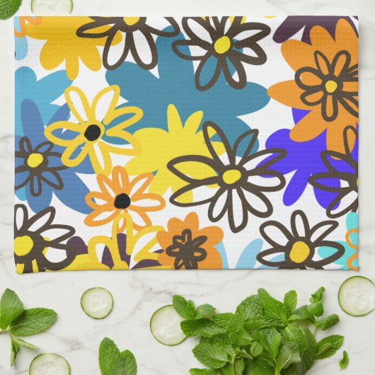 Schürze Margaritas Geschirrtuch (Gefaltet)