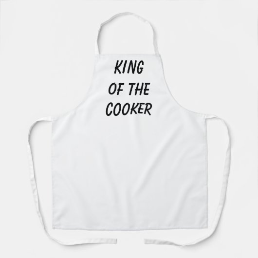 Schürze Men's King of the Herd Design (Vorderseite)