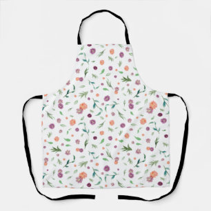 Schürze mit Blumen - Niedliche Geburtstag Geschenk