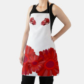 Schürze mit Blumendruck und Schweinegewebe. (InSitu)