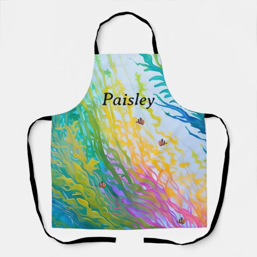 Schürze mit Clownfischen (Vorderseite)