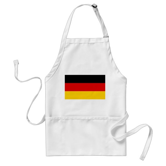 Schürze mit der Flagge Deutschlands (Vorne)