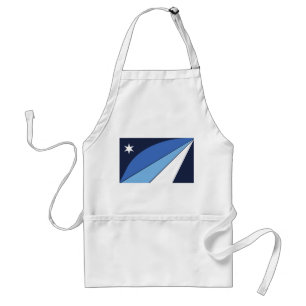 Schürze mit der Flagge von Kolumbien, South Caroli